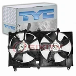 Tyc Dual Radiator & Condenser Fan Assembly For 2003-2006 Nissan 350Z 3.5L V6 Ts. Fixed Price $163.14.