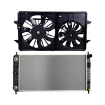 Cooling Fan & Aluminum Radiator Kit For 2006-2010 Pontiac G6 2.4L 2864. Fixed Price $134.67.