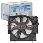 Tyc Dual Radiator & Condenser Fan Assembly For 2009-2011 Bmw 335D Belts Qo. Fixed Price $319.99.