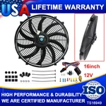 16" Inch 130W Performance 12 Volt Electric Reversible Radiator Cooling Fan Kits. Fixed Price $62.99.