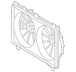 Genuine Lexus Shroud 16711-36240. Fixed Price $162.92.