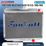 3 Row Radiator 1968-1969 Ford Mustang Base 5.0L Mercury Cougar XR-7 1969-70. Fixed Price $139.00.