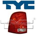 Tyc Left Tail Assembly 2002-2005 Ford Explorer Electrical Lighting Xb. Fixed Price $63.32.