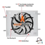Aluminum Shroud Fan For 2004-2009 2008 07 Dodge Ram 1500 2500 3500 5.7L Hemi V8. Fixed Price $99.00.