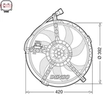 Fan, Engine Cooling Denso DER05009. Fixed Price $254.85.
