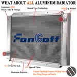 Universal Full Aluminum Rows Radiator For Airboat 31''W X 21''H 209000 Fongoff. Fixed Price $159.00.