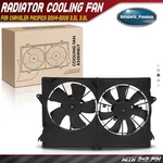 Dual Engine Radiator Cooling Fan W/ Shroud Assembly For Chrysler Pacifica 04-08. Fixed Price $111.69.