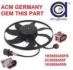 Cooling Fan Motor Assy Audi A3 Tt,vw Gti,golf,jetta,passat 1K0959455FR Germany. Fixed Price $135.00.