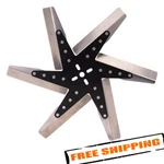 Derale 19118 18" High Performance Stainless Steel Standard Rotation Flex Fan. Fixed Price $77.78.