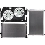 Electric Radiator Condenser Cooling Fan Kit For Toyota RAV4 2006-2010 2011 2012. Fixed Price $185.09.
