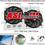 Asi Aluminum Radiator Shroud Fan For 63-68 Chevy Impala Chevelle Belair Caprice. Fixed Price $109.00.