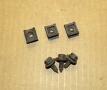1985-1989 Corvette Black Auxiliary Cooling Fan Mounting "kit", Gm. Fixed Price $17.99.