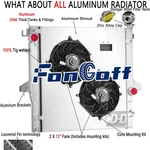 3-ROW Radiator Shroud Fan For 2003-09 Dodge Ram 2500 3500 Cummins 5.9L 6.7L. Fixed Price $329.00.