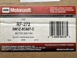 Engine Cooling Fan Assembly-motor And Assy Motorcraft RF-272 Ford Oem. Fixed Price $138.00.