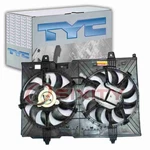Tyc Dual Radiator & Condenser Fan Assembly For 2008-2013 Nissan Rogue Belts Ei. Fixed Price $150.20.