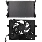 Radiator Cooling Fan Kit For Lincoln Town Car Mercury Grand Marquis 4.6L 2003-05. Fixed Price $163.09.