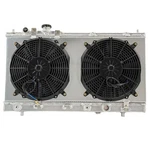 Aluminum Core Radiator Shroud Fan For 1999-2003 Mazda PROTEGE/PROTEGE5 2303. Fixed Price $166.25.