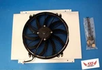 KKS138 Radiator Electric Fan W/ 16" 1979-1993 Ford Mustang/ Thunderbird. Fixed Price $129.00.