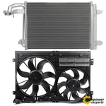 Replacement Condenser Cooling Fan Kit For 2006-2013 Vw Gti Audi A3 Quattro L4. Fixed Price $175.59.