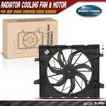 Radiator Cooling Fan Assembly W/ Shroud For Jeep Grand Cherokee 11-22 Durango. Fixed Price $104.09.