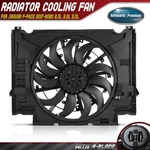 New Radiator Fan With Shroud Assembly For Jaguar F-pace 2017-2020 2.0L 3.0L 5.0L. Fixed Price $235.69.