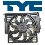 Tyc Dual Radiator & Condenser Fan Assembly For 2012-2016 Bmw 528I 2.0L L4 Ji. Fixed Price $385.03.