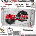 Asi Row Radiator Shroud Fan Fit 1994-02 Chevy Gmc C/k 1500 2500 3500 6.5L V8. Fixed Price $359.00.
