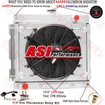 Asi 3 Row Radiator Shroud Fan For Dodge Dart/plymouth Duster Valiant 5.9L 70-72. Fixed Price $259.00.