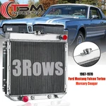 Asi 3 Rows Radiator 1967-1970 1968 Ford Mustang Falcon Torino Mercury Cougar. Fixed Price $153.99.