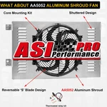 Aluminum Shroud+fan For 1959-1965 Chevy Impala Bel Air Camino Kingswood New. Fixed Price $99.00.
