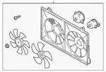 Genuine Mazda Fan Assembly PXPV-15-025. Fixed Price $1056.61.