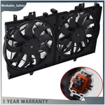 For Nissan Rogue 2.5L 2014 2015 2016-2020 Radiator Ac Condenser Cooling Fan. Fixed Price $47.77.