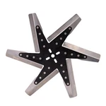 Derale 17" High Performance Stainless Steel Standard Rotation Flex Fan, Black. Fixed Price $77.78.