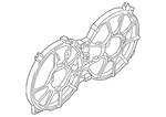 Genuine Nissan Shroud 21483-1AA0A. Fixed Price $196.20.