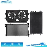 Aluminum Radiator Condenser & Cooling Fan For 2005-2007 Chrysler Town Country. Fixed Price $252.69.