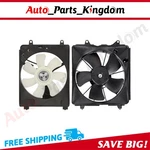 Electric Radiator Condenser Cooling Fan Assembly For 2006 2007-2011 Honda Civic. Fixed Price $88.32.