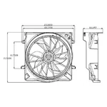 For Jeep Liberty 2005-2007 Alzare CH3115148 Engine Cooling Fan Assembly. Fixed Price $96.12.