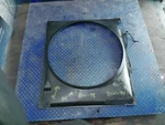 Mack Truck Radiator Fan Shroud P/n: 20971037. Fixed Price $100.00.