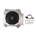 3-ROW Aluminum Radiator Fan Cooling Set For Jeep Wrangler X 1997-2006 CU2101. Fixed Price $162.21.