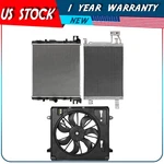 Ac Condenser Radiator Cooling Fan Kit For 2007-2009 2010 2011 Jeep Wrangler. Fixed Price $186.34.