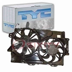 Tyc Dual Radiator & Condenser Fan Assembly For 2008-2009 Pontiac Torrent Et. Fixed Price $175.88.