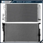 Aluminum Radiator & Ac Condenser Cooling Kit For 2013 2014 2015 Bmw 320I Xdrive. Fixed Price $101.22.