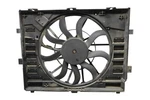 11-16 Volkswagen Touareg Radiator Cooling Fan Shroud & Motor 7P0121203H Oem. Fixed Price $199.50.