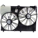 For Toyota Highlander Radiator Fan 2014-2017 Dual Replacement TO3115187. Fixed Price $222.85.