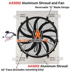 Aluminum Shroud+electric Fan+relay Ford 1932 Hi Boy Street Rod Rat. Fixed Price $99.00.