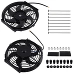 Dual 10" Electric Cooling Fan Kit 12V Universal Push Pull Radiator Mount. Fixed Price $31.63.