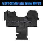 Floor Mats Liners For 2019-2025 Mercedes Sprinter 2500/3500 W907 910 Tpe Black. Fixed Price $75.99.