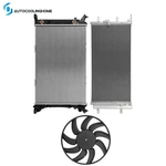 Electric Radiator Condenser & Cooling Fan Kit For 2014 2015-2017 Audi A5 Quattro. Fixed Price $187.10.