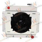 Row Aluminum Radiator+shroud Fan For 1962-1967 1964 Chevrolet Chevy Ii Nova Ss. Fixed Price $309.00.