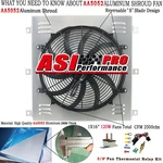 Asi Aluminum Radiator Shroud Fan For 47-54 Chevy C/k Truck 3100/3600/3800/3900. Fixed Price $95.99.